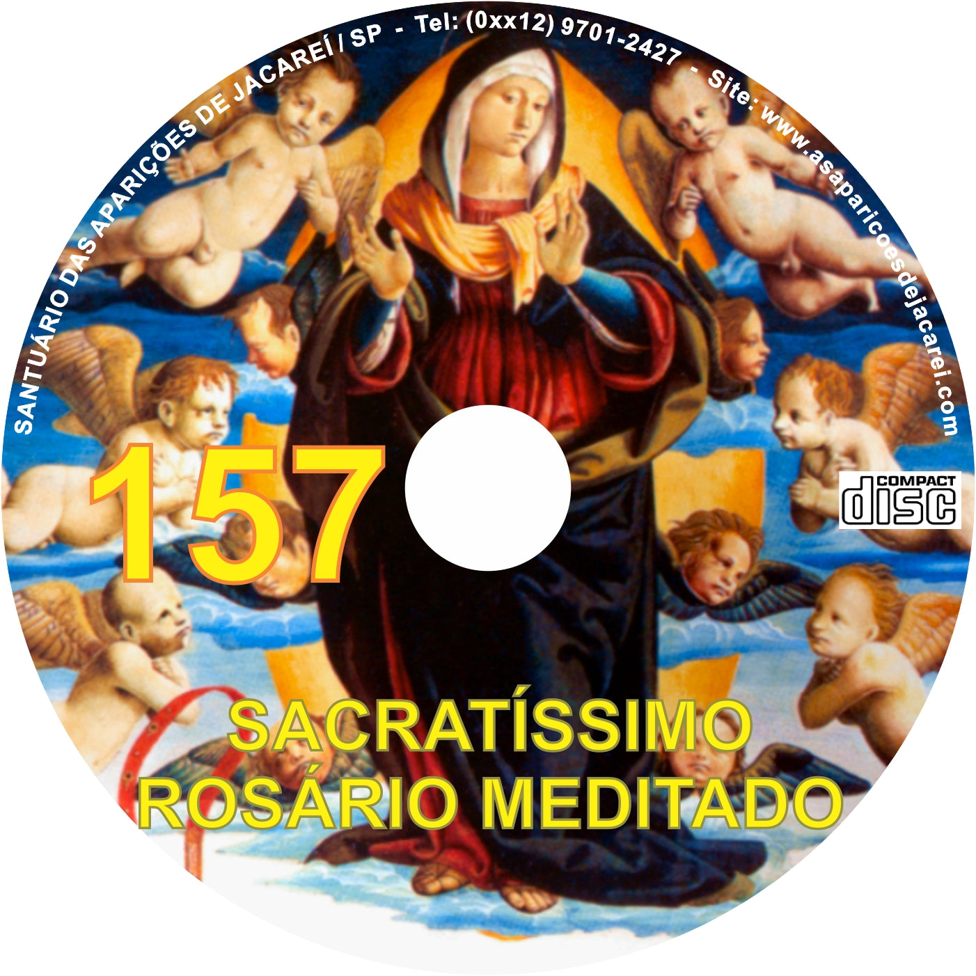 CD Rosário Meditado 157 CD Rosário Meditado 157